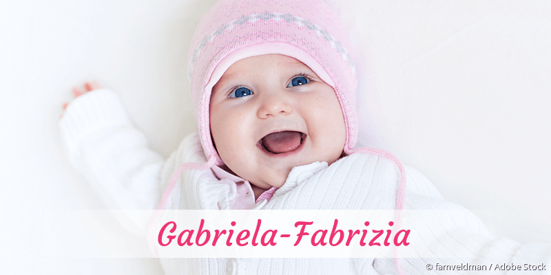 Baby mit Namen Gabriela-Fabrizia