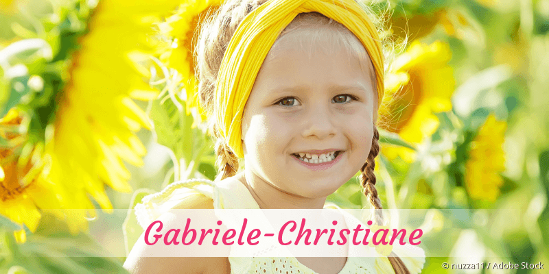 Baby mit Namen Gabriele-Christiane