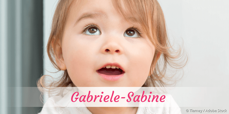 Baby mit Namen Gabriele-Sabine