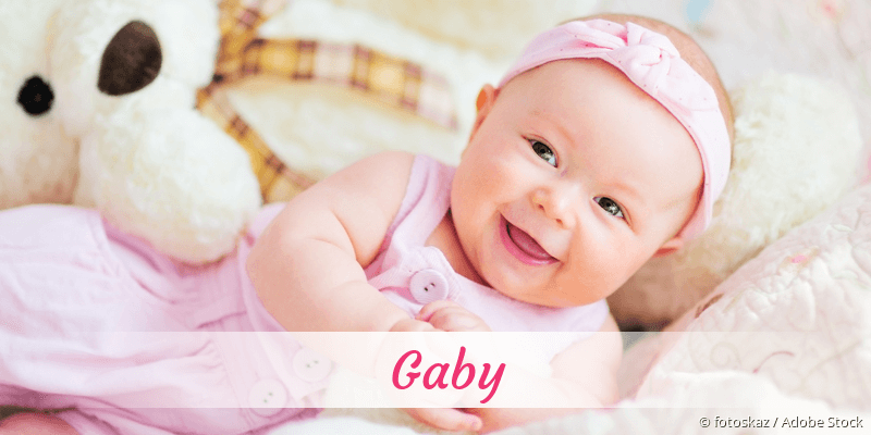 Baby mit Namen Gaby