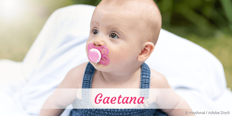 Baby mit Namen Gaetana