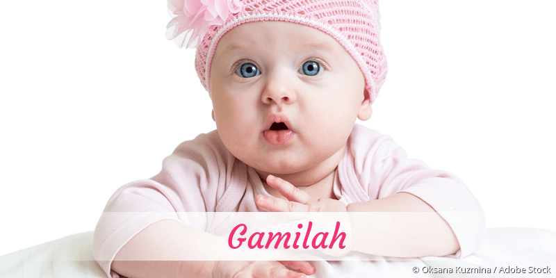 Baby mit Namen Gamilah