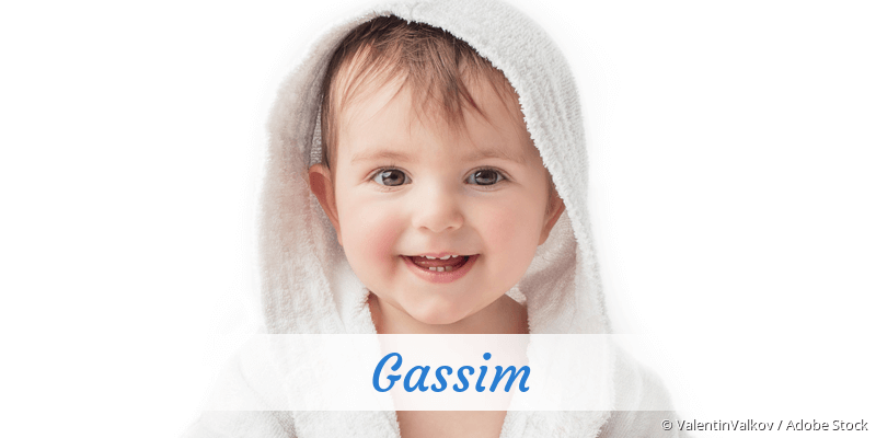 Baby mit Namen Gassim