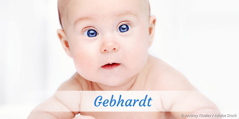 Baby mit Namen Gebhardt