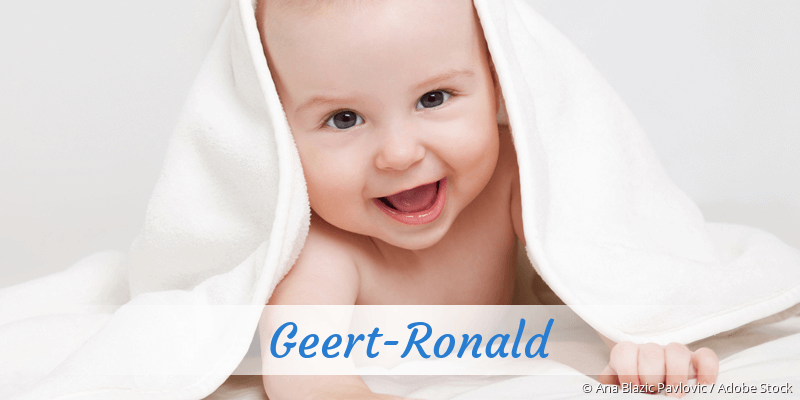 Baby mit Namen Geert-Ronald