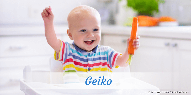 Baby mit Namen Geiko