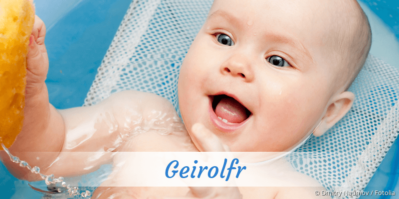 Baby mit Namen Geirolfr
