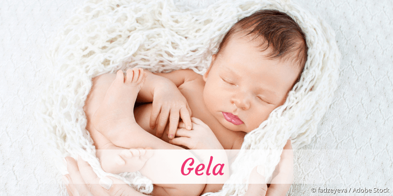 Baby mit Namen Gela