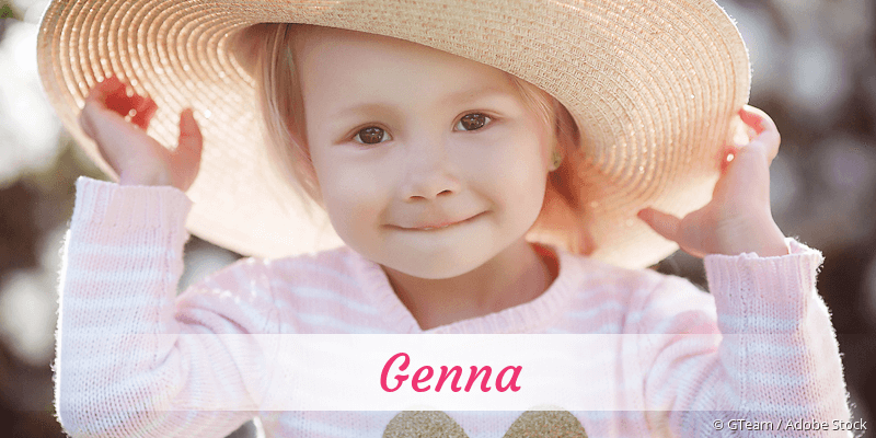 Baby mit Namen Genna
