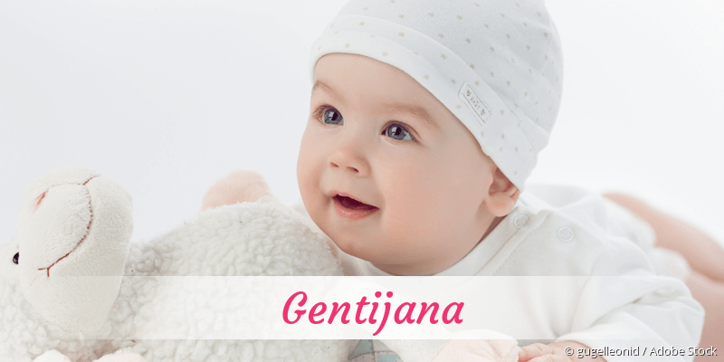 Baby mit Namen Gentijana