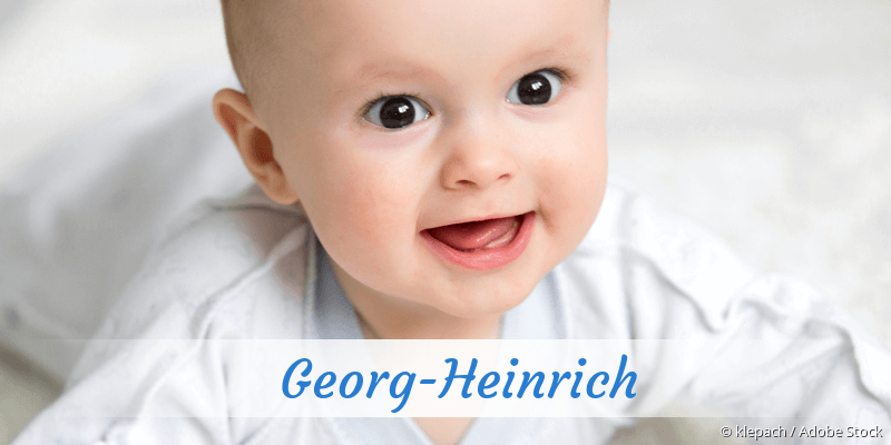 Baby mit Namen Georg-Heinrich