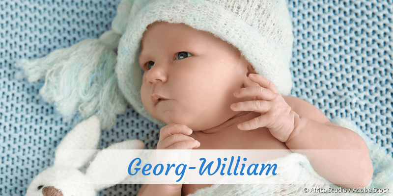 Baby mit Namen Georg-William