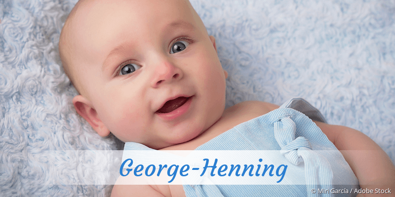 Baby mit Namen George-Henning