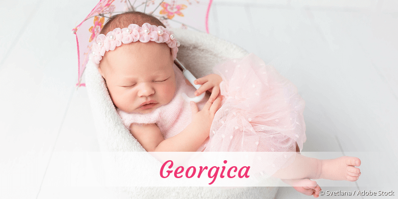 Baby mit Namen Georgica