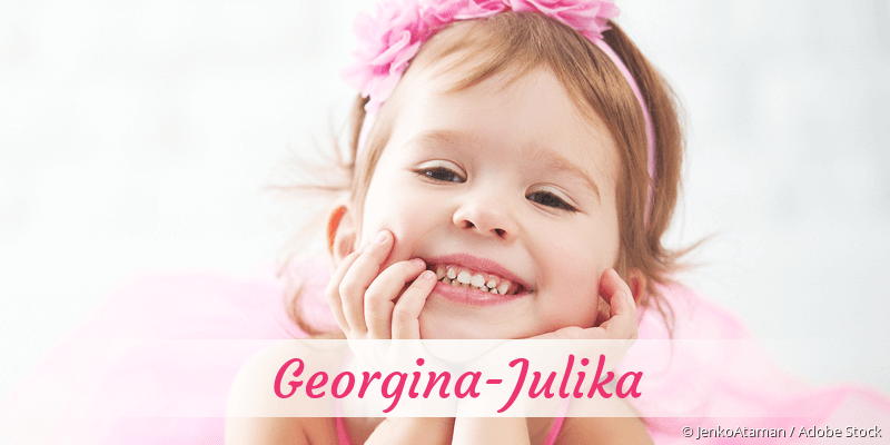 Baby mit Namen Georgina-Julika