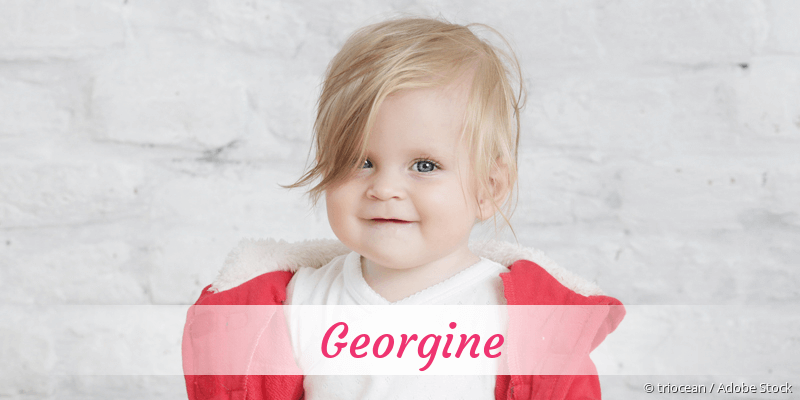 Baby mit Namen Georgine
