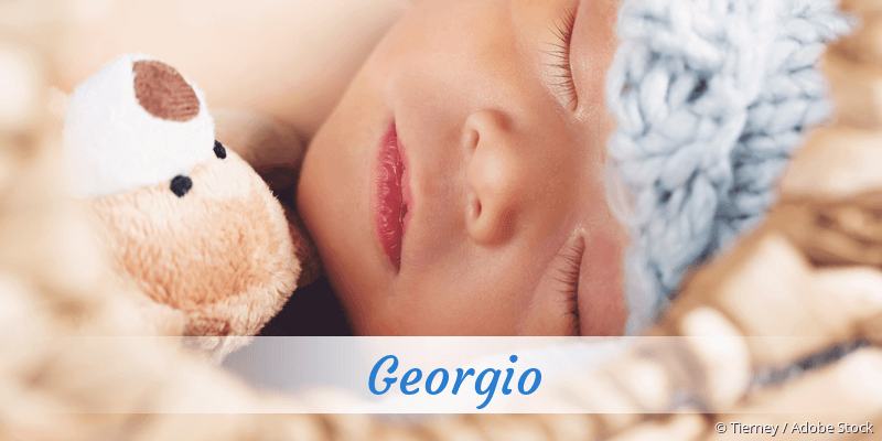 Baby mit Namen Georgio