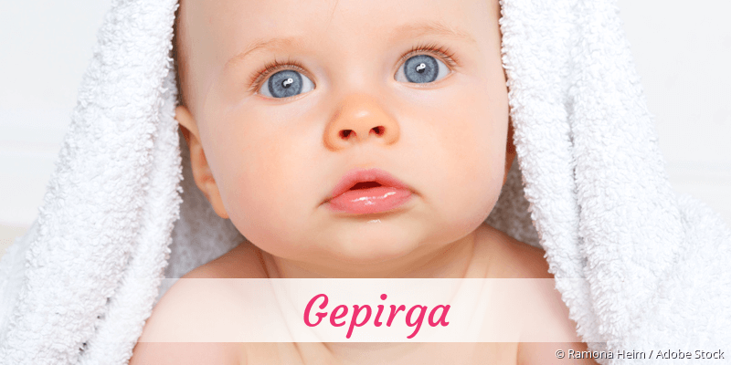 Baby mit Namen Gepirga