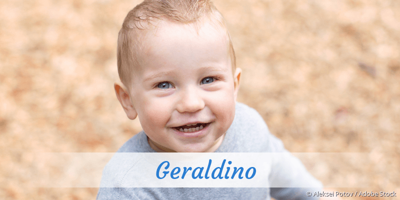 Baby mit Namen Geraldino