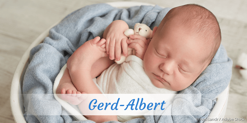 Baby mit Namen Gerd-Albert