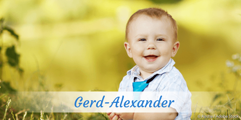 Baby mit Namen Gerd-Alexander