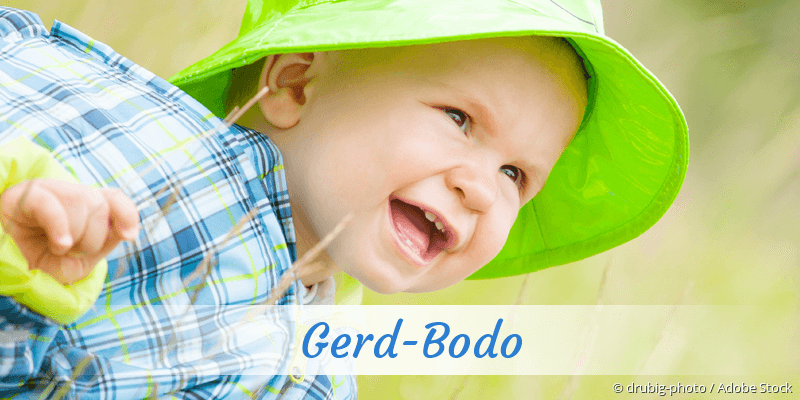 Baby mit Namen Gerd-Bodo