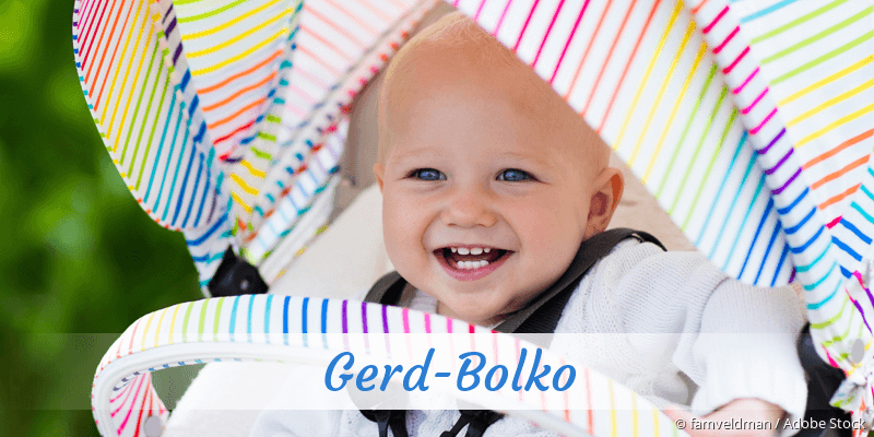 Baby mit Namen Gerd-Bolko