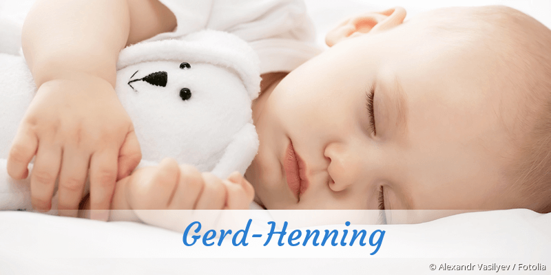 Baby mit Namen Gerd-Henning