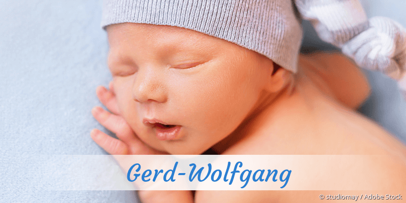 Baby mit Namen Gerd-Wolfgang