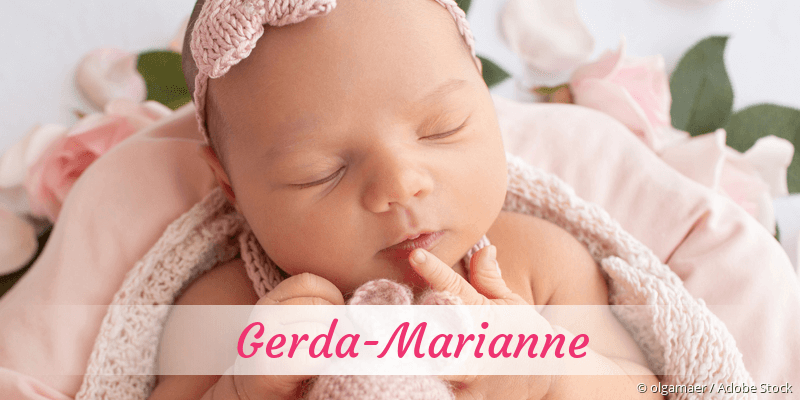Baby mit Namen Gerda-Marianne