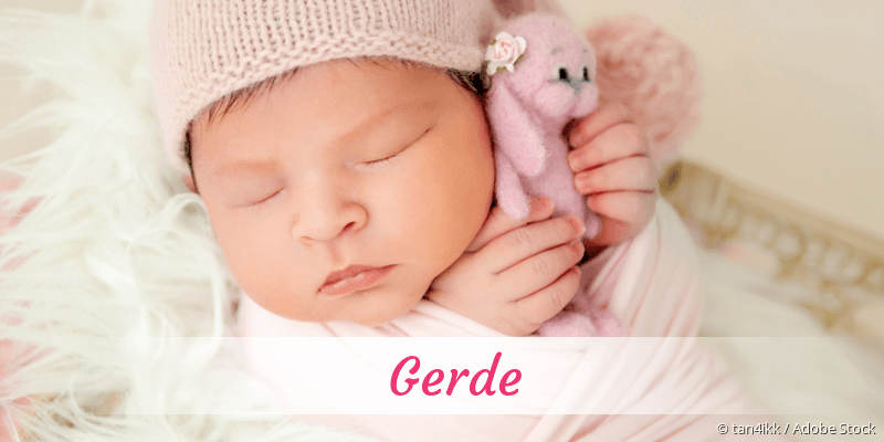 Baby mit Namen Gerde