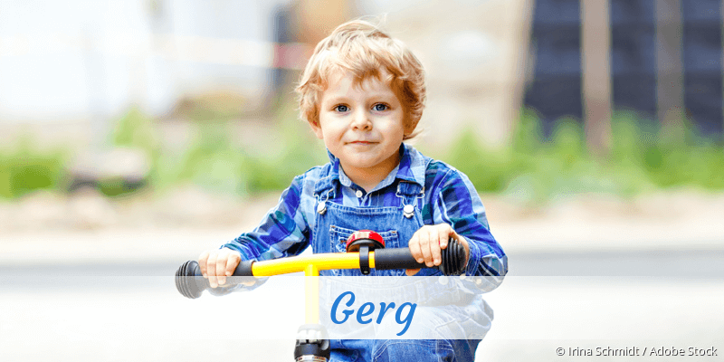 Baby mit Namen Gerg