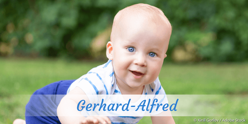 Baby mit Namen Gerhard-Alfred