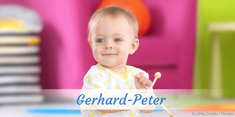 Baby mit Namen Gerhard-Peter