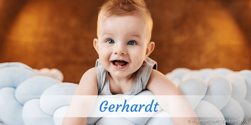 Baby mit Namen Gerhardt