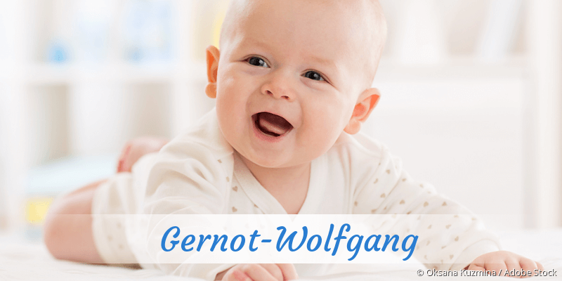 Baby mit Namen Gernot-Wolfgang