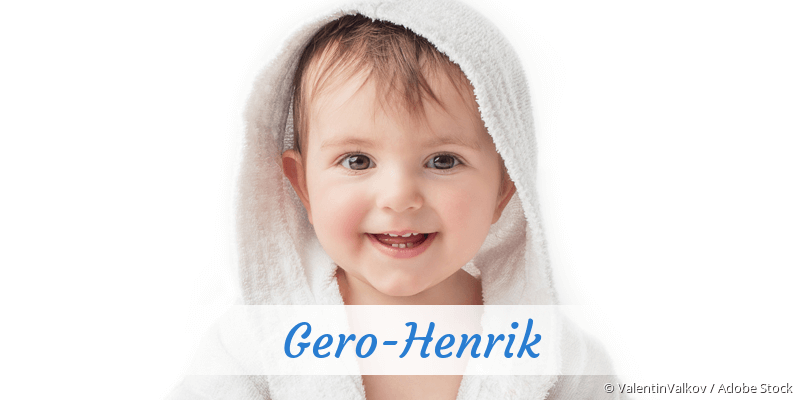Baby mit Namen Gero-Henrik
