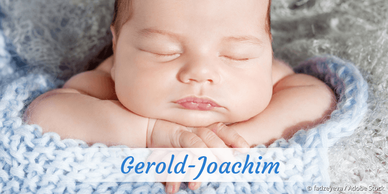 Baby mit Namen Gerold-Joachim