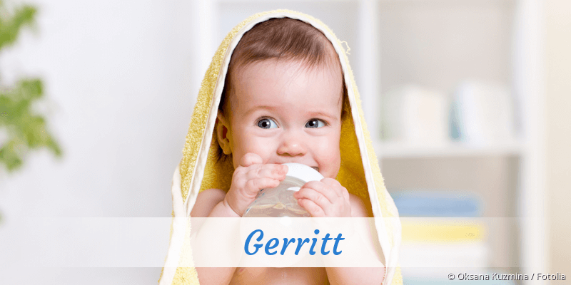 Baby mit Namen Gerritt
