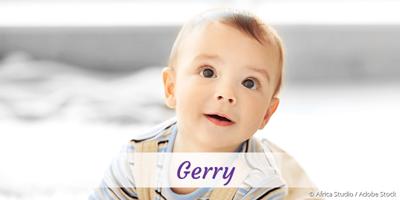 Baby mit Namen Gerry