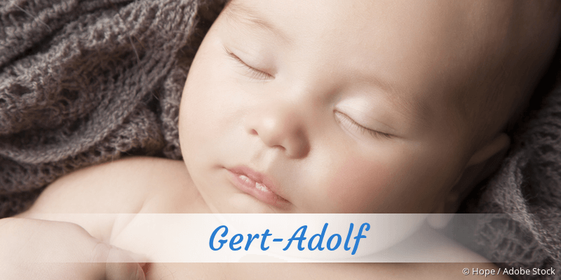Baby mit Namen Gert-Adolf