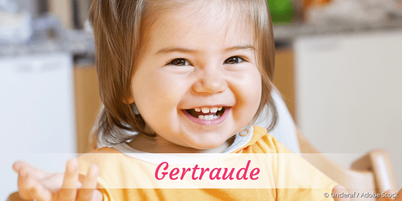 Baby mit Namen Gertraude