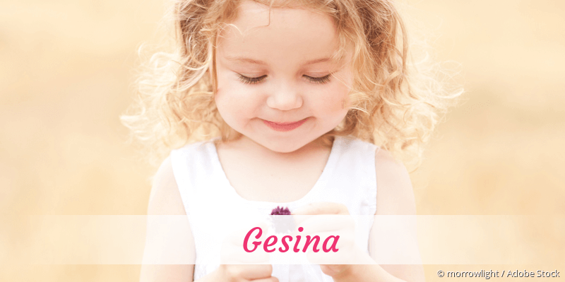 Baby mit Namen Gesina
