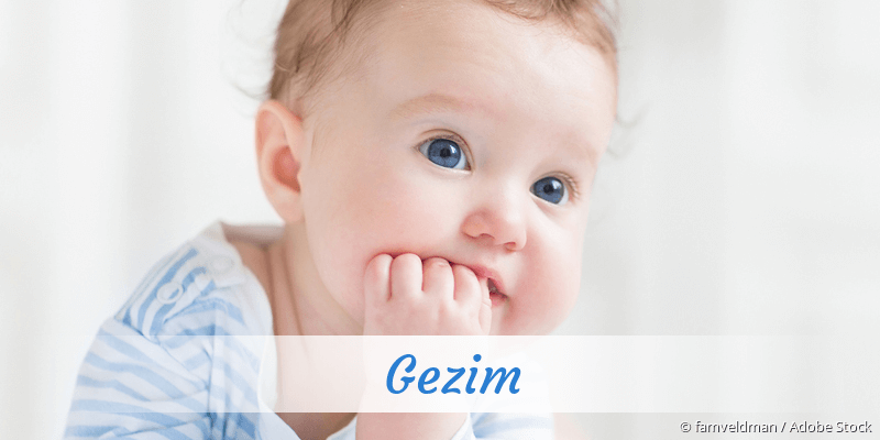 Baby mit Namen Gezim