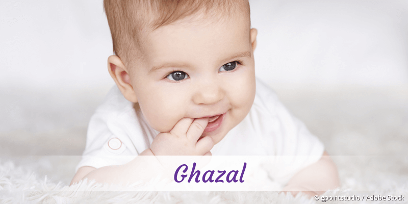 Baby mit Namen Ghazal