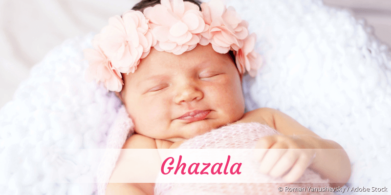 Baby mit Namen Ghazala