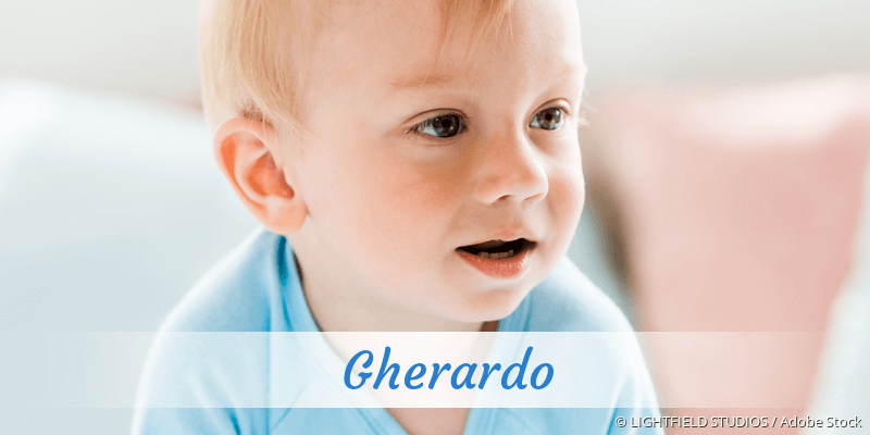 Baby mit Namen Gherardo