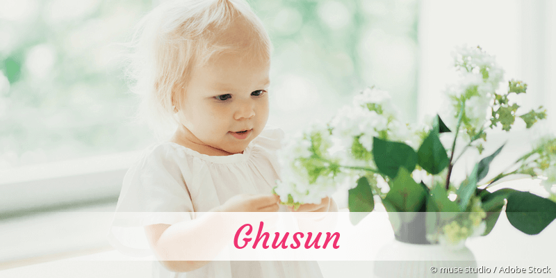Baby mit Namen Ghusun