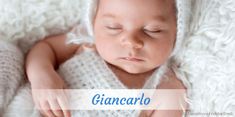 Baby mit Namen Giancarlo