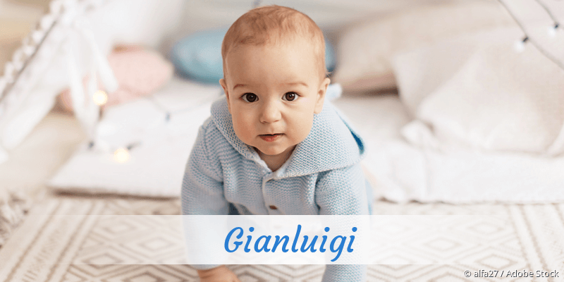 Baby mit Namen Gianluigi